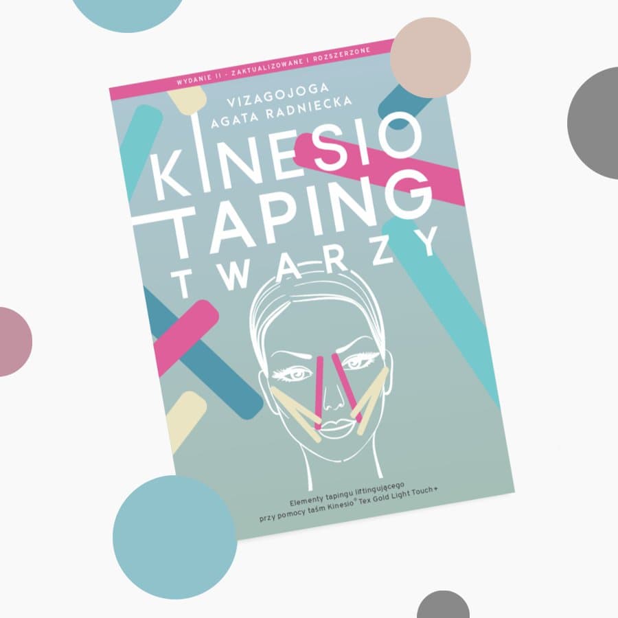 Instrukcja naklejania taśm do kinesiotapingu twarzy